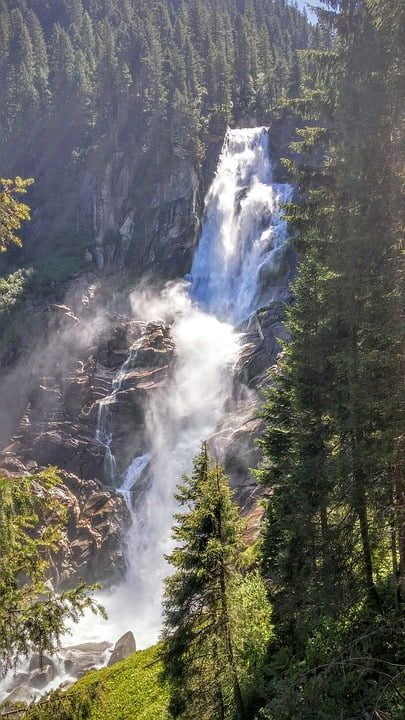 The Spectacular Krimmler Wasserfalle