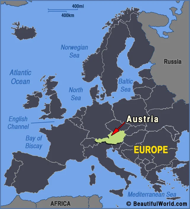 austria-europe-map